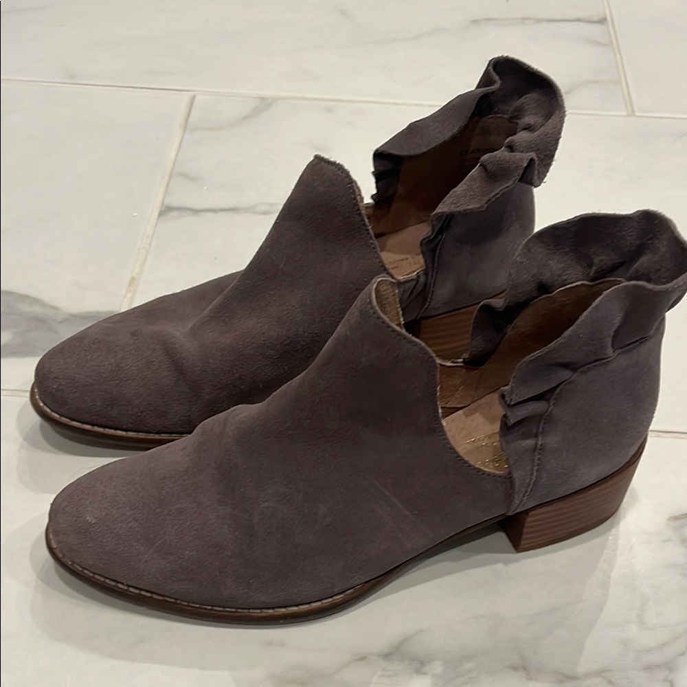 Seychelles Women's Brown/Gray Ankle Boots Size 8